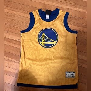 Golden State Warriors Youth Jersey S golden graffiti blue NBA Store Steph curry